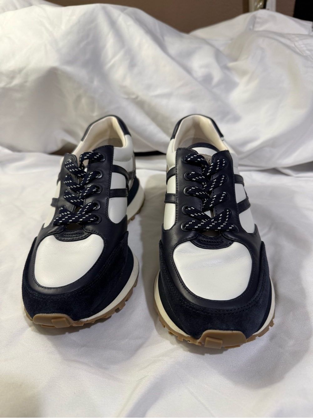 Veronica Beard Valentina Sneaker W/Size 8.5 
Color: Navy Multi - Picture 9 of 10